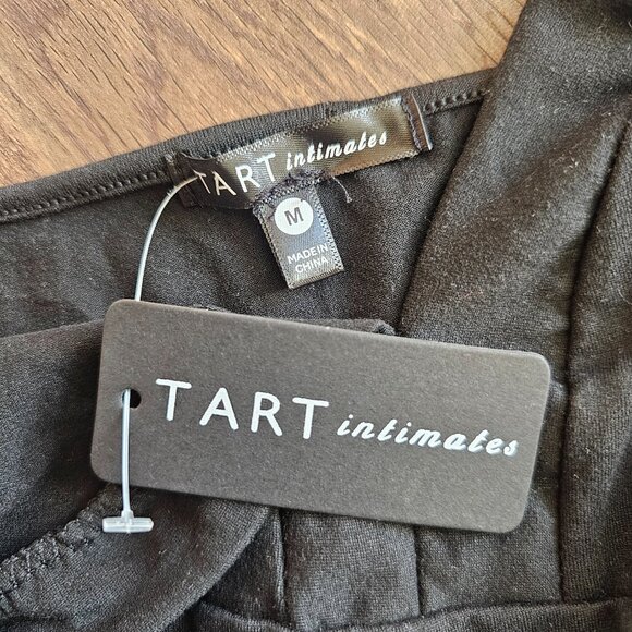 NWT!! 2PC TART Intimates Lucy Short Robe & Nightgown Slip Chemise, M - Picture 11 of 12